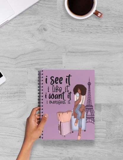 Booked & Blessed Spiral Notebook