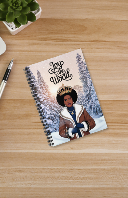 Queen of Winter Spiral Notebook