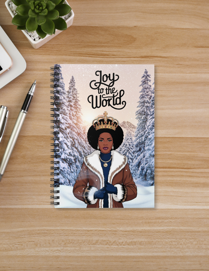 Queen of Winter Spiral Notebook