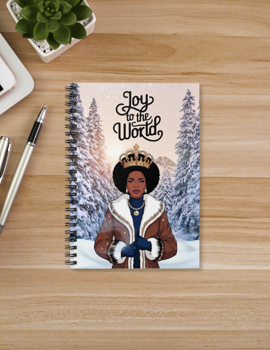 Queen of Winter Spiral Notebook