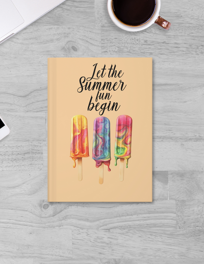 Cold Treats, Hot Vibes Hardcover Journal