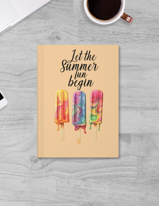 Cold Treats, Hot Vibes Hardcover Journal