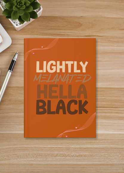 Black & Bold Hardcover Journal