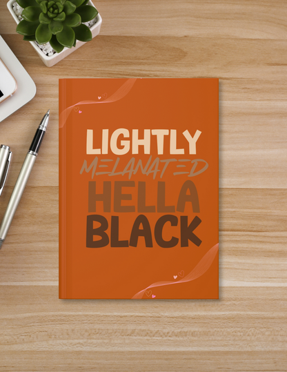 Black & Bold Hardcover Journal