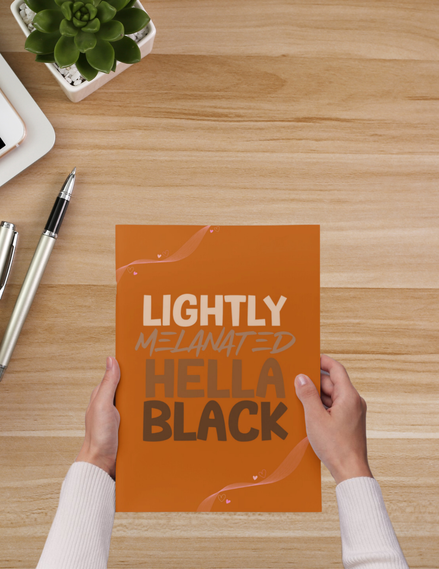 Black & Bold Hardcover Journal