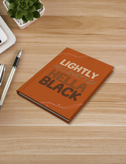 Black & Bold Hardcover Journal