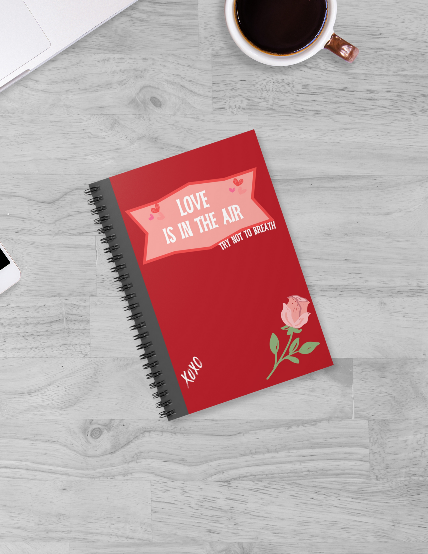 Love Unwritten Spiral Notebook