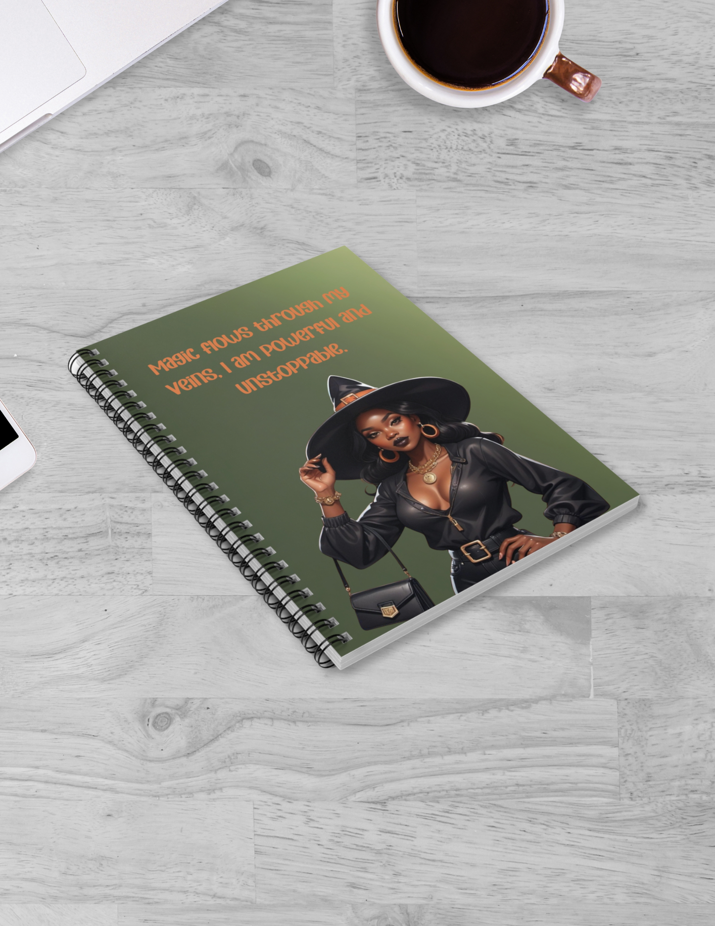 Witchy Wonder Spiral Notebook