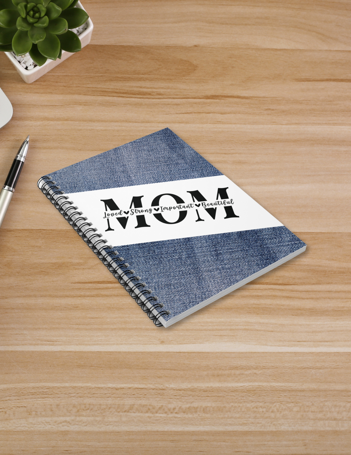 MOMent of Strength Spiral Notebook