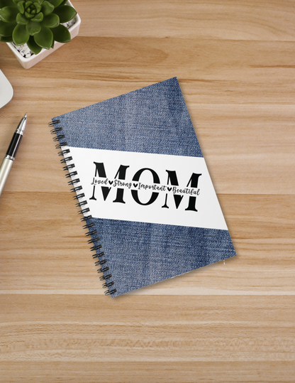 MOMent of Strength Spiral Notebook