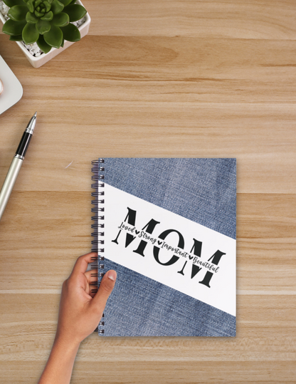 MOMent of Strength Spiral Notebook