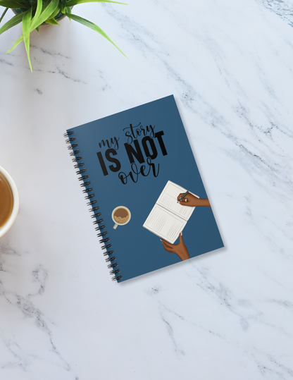 Not the Final Page Spiral Notebook