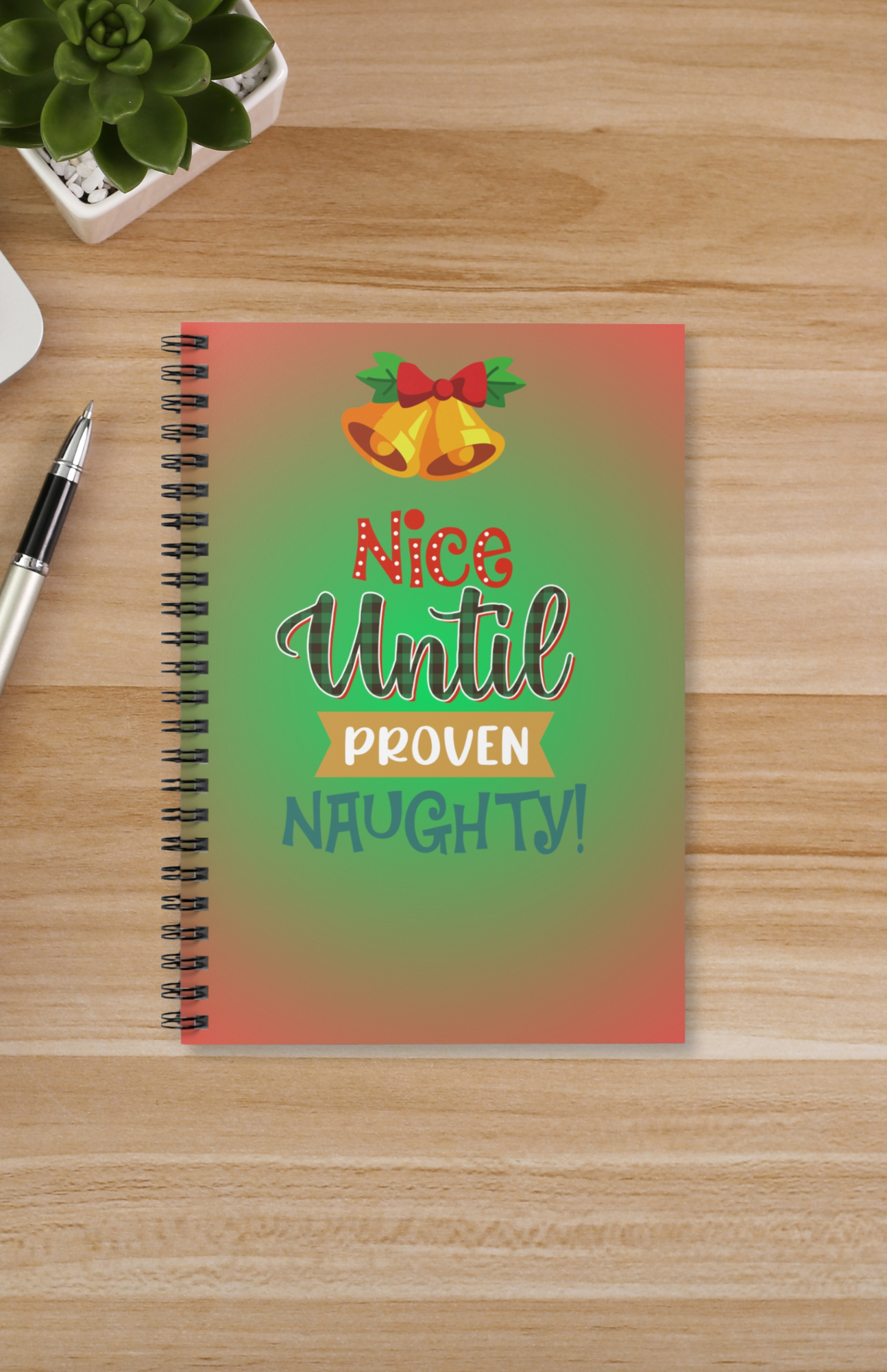 Merry Mischief Spiral Notebook