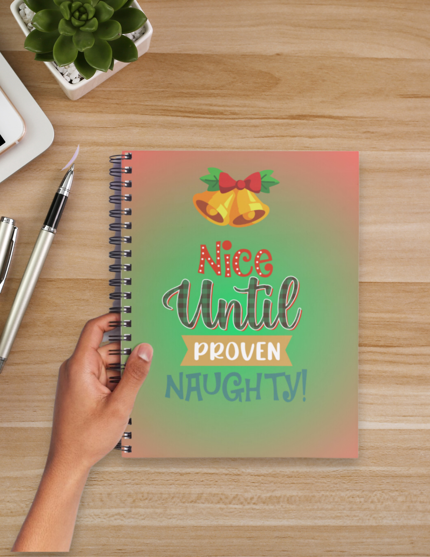 Merry Mischief Spiral Notebook