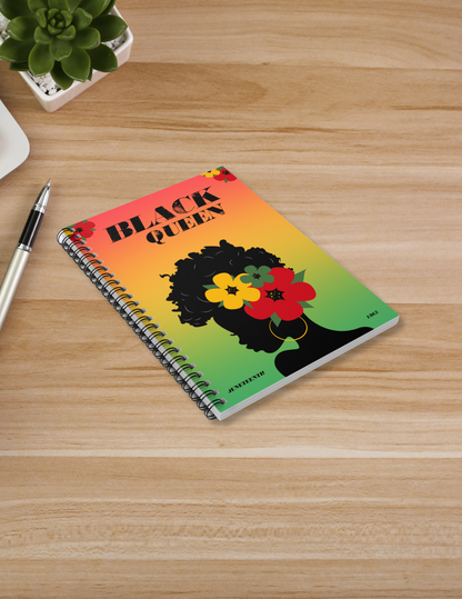 Her Royal Roots Spiral Notebook