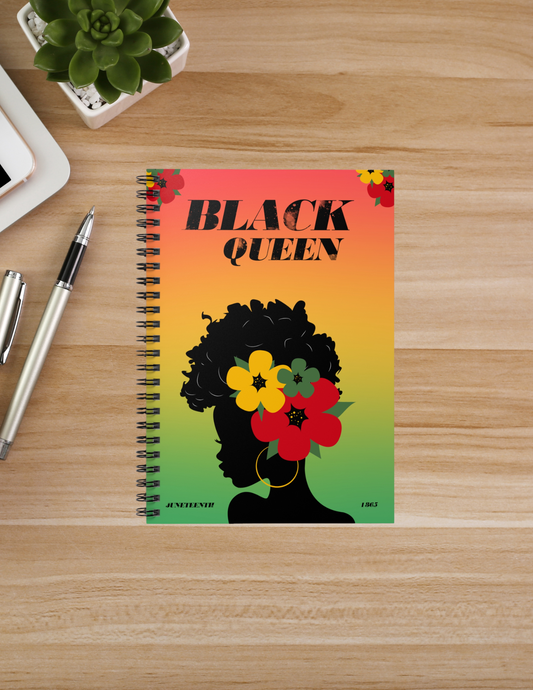 Her Royal Roots Spiral Notebook