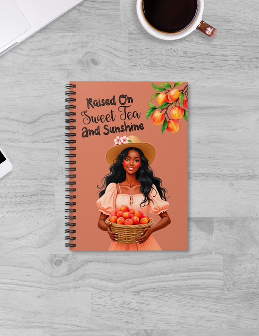 Sweet Tea Soul Spiral Notebook