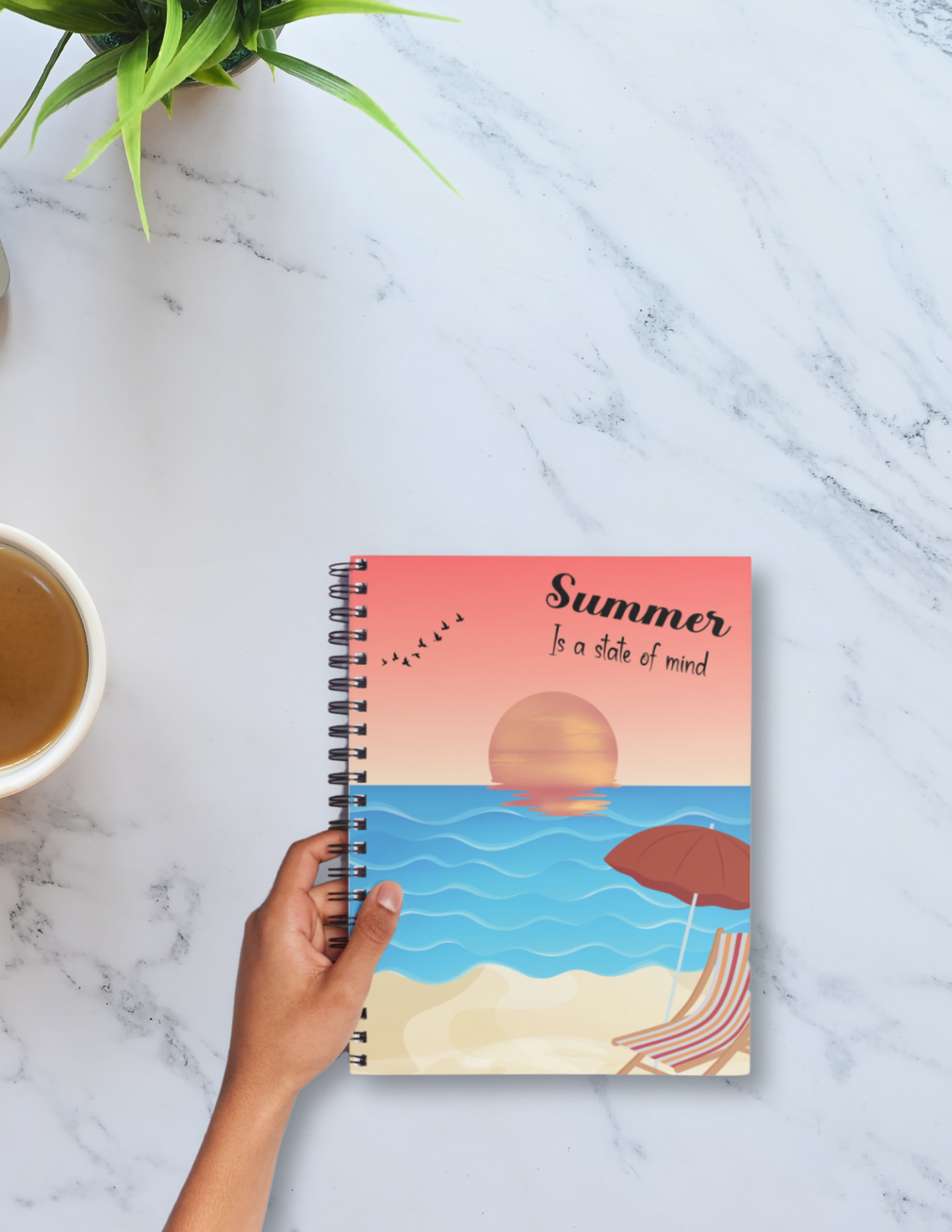 Sunset Serenity Spiral Notebook
