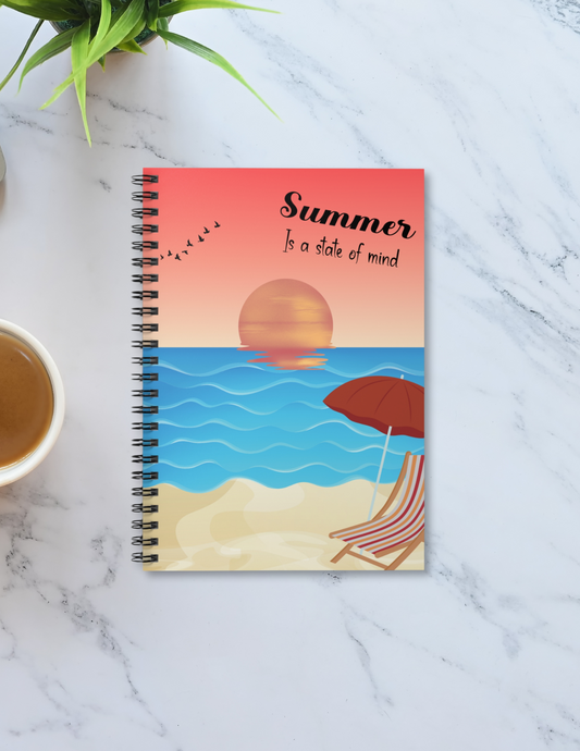 Sunset Serenity Spiral Notebook