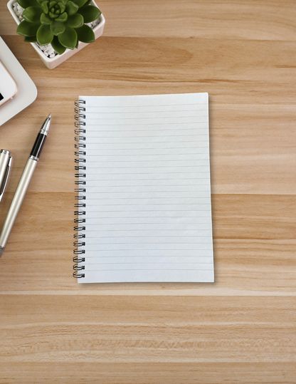 Gas Up & Glow Up Spiral Notebook