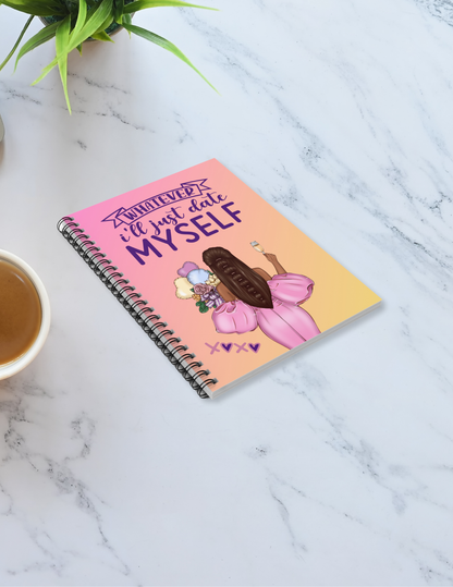 The Solo Glow-Up Spiral Notebook