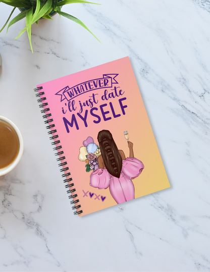 The Solo Glow-Up Spiral Notebook