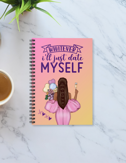 The Solo Glow-Up Spiral Notebook