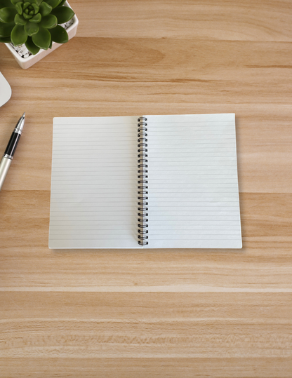 Unbothered Energy Spiral Notebook