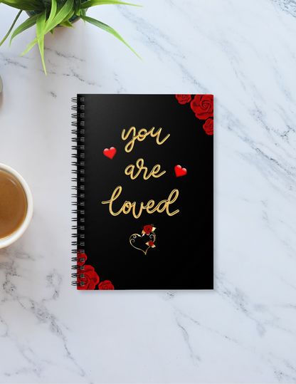 The Love Script Spiral Notebook