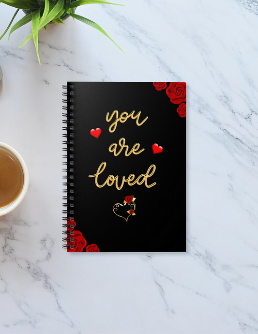The Love Script Spiral Notebook