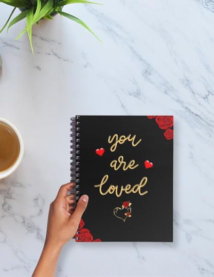The Love Script Spiral Notebook