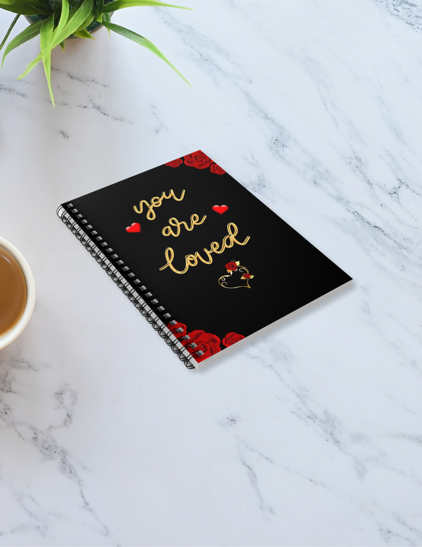 The Love Script Spiral Notebook