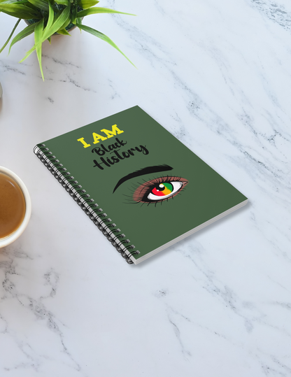 History in My Eyes Spiral Notebook
