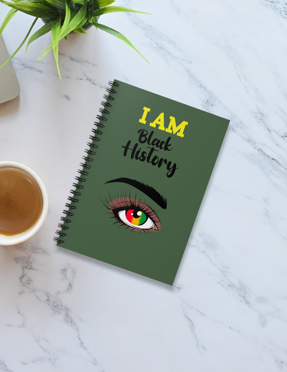 History in My Eyes Spiral Notebook