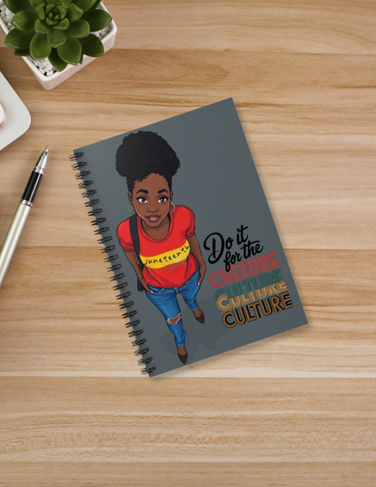 Soul of the Culture Spiral Notebook