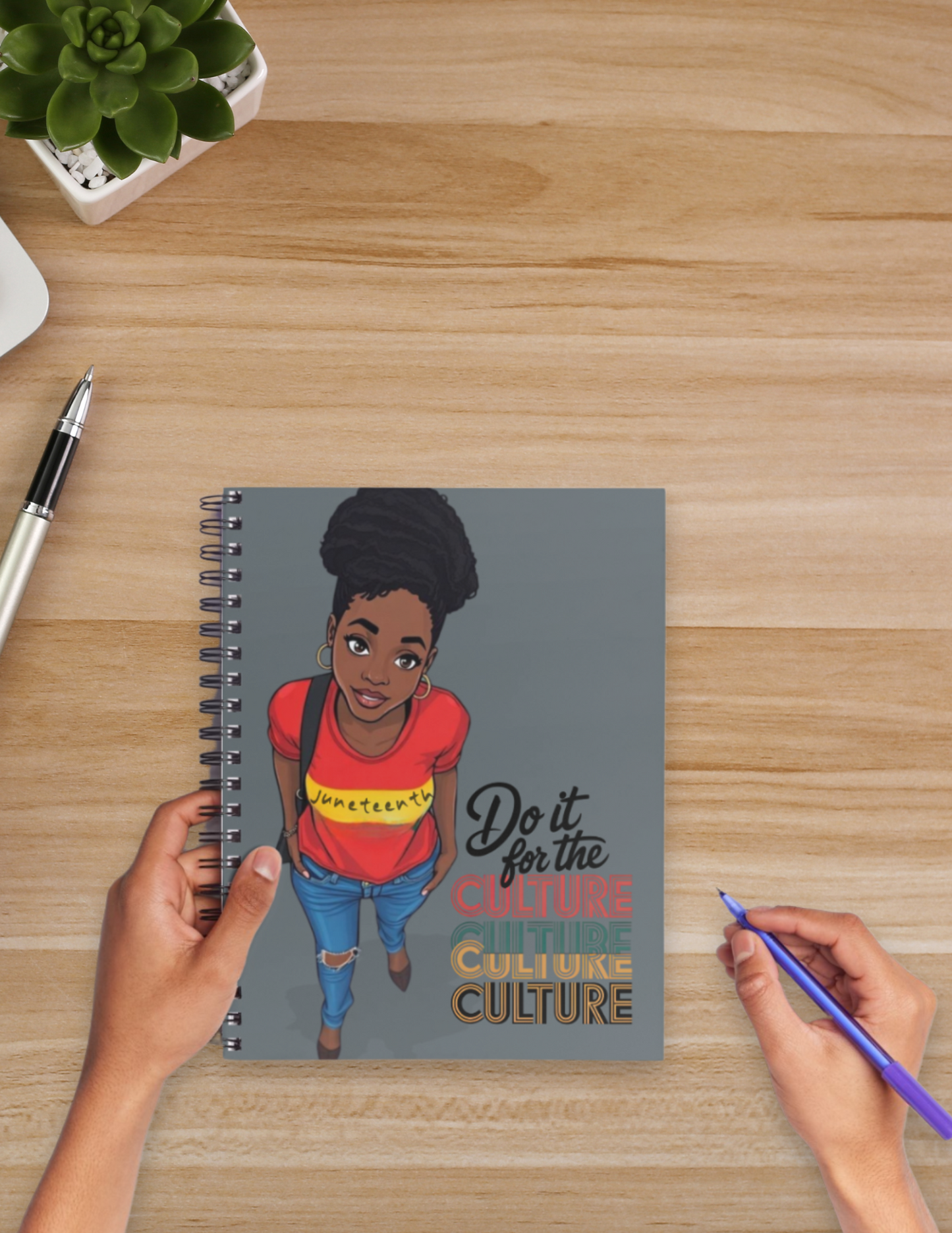 Soul of the Culture Spiral Notebook