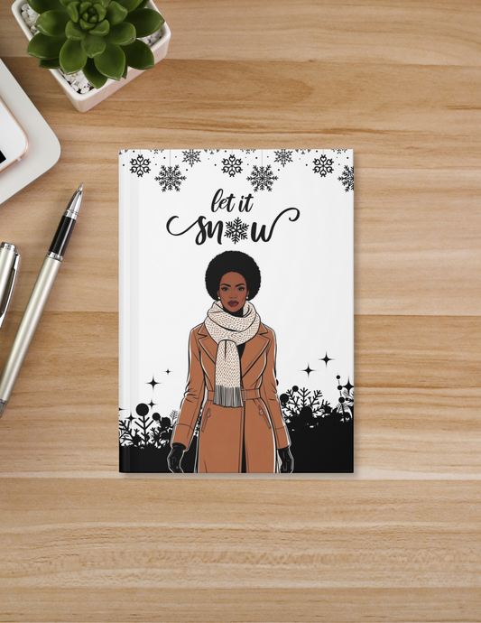 Let it snow Hardcover Journal