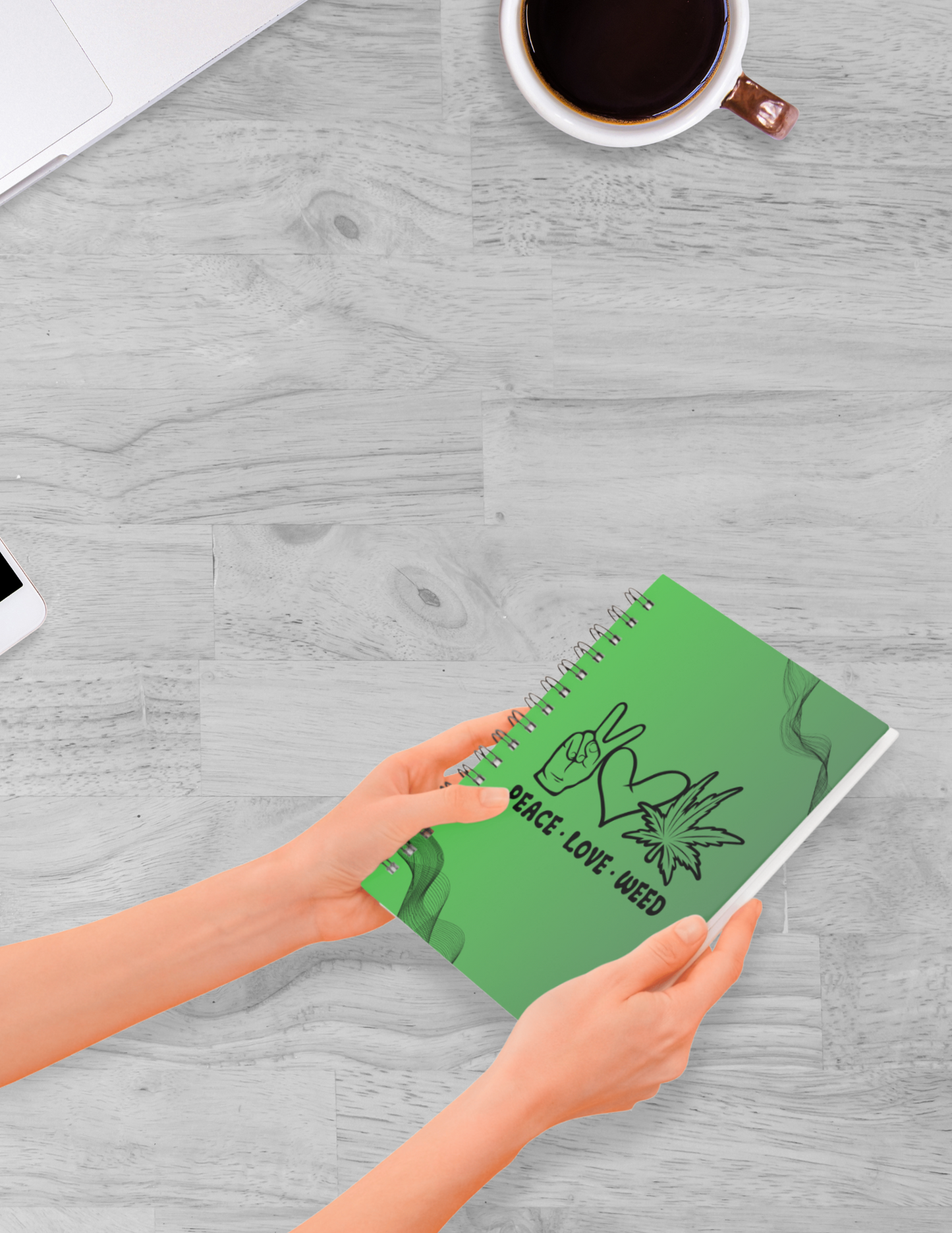 Blunt & Balanced Spiral Notebook